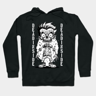 Dead Inside Chibi Zombie Hoodie